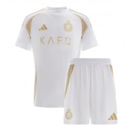 Al-Nassr Derde tenue Kids 2024-25 Korte Mouw (+ Korte broeken)
